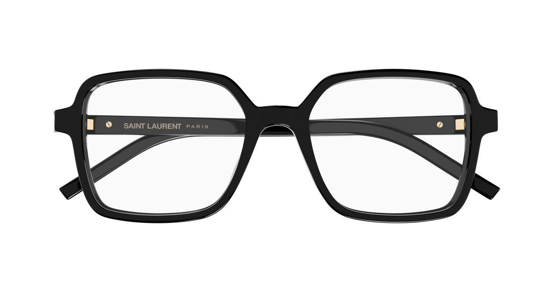 Lunettes de vue saint laurent sl m139 011 negro rectangular / squared femenino taille 56mm - Vue détaillée
