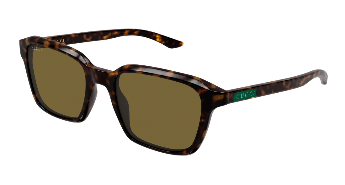 Óculos de sol gucci gg2078s 002 havana rectangular / squared masculino tamanho 52mm - Vista principal