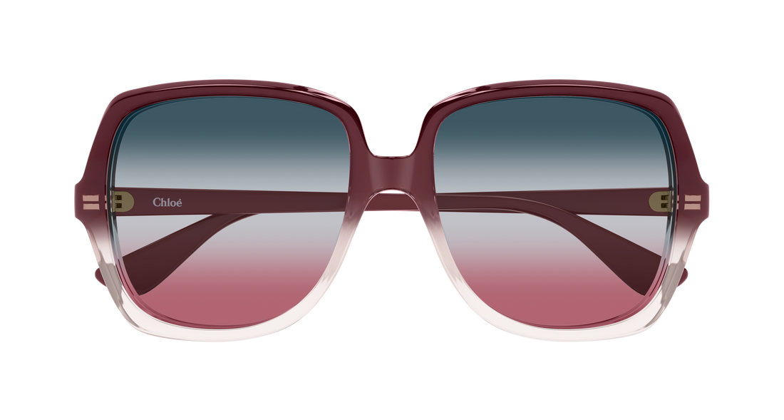 Sonnenbrillen chloé ch0388s 003 rojo rectangular / squared femenino größe 59mm - Detailansicht