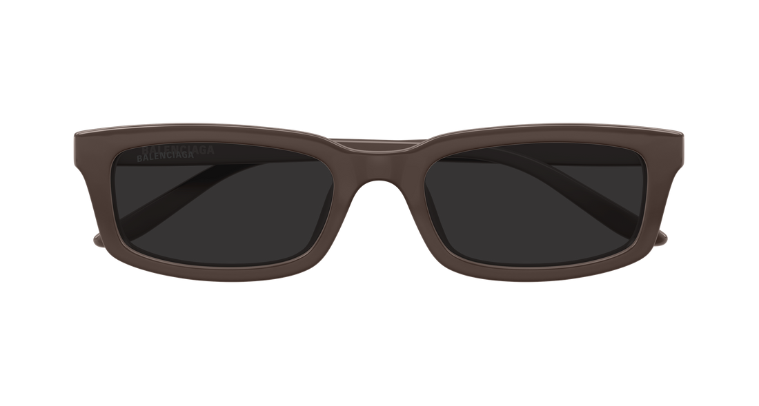 Sonnenbrillen balenciaga bb0526s 005 marron rectangular / squared unisex größe 55mm - Detailansicht