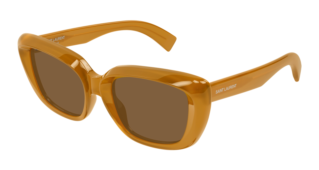 Óculos de sol saint laurent sl 857 004 amarillo cat eye femenino tamanho 53mm - Vista principal