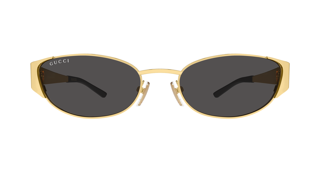 Lunettes de soleil gucci gg2197s 001 dorado round/oval/panthos femenino taille 55mm - Vue détaillée