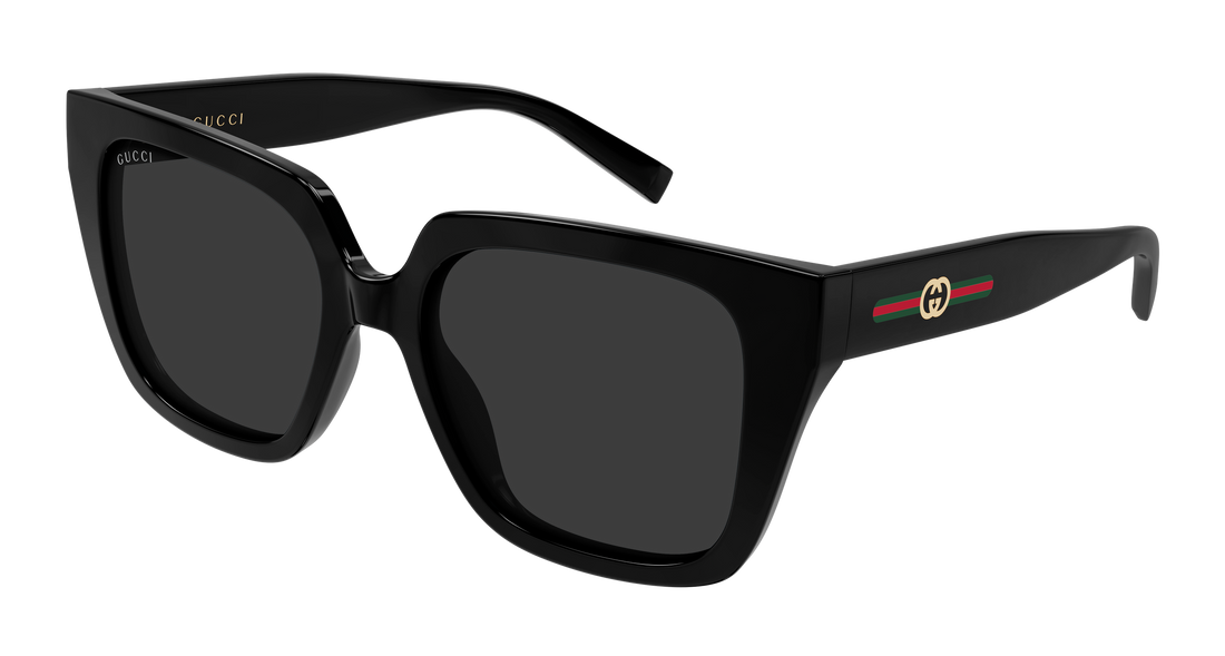 Óculos de sol gucci gg2102s 001 negro butterfly femenino tamanho 54mm - Vista principal