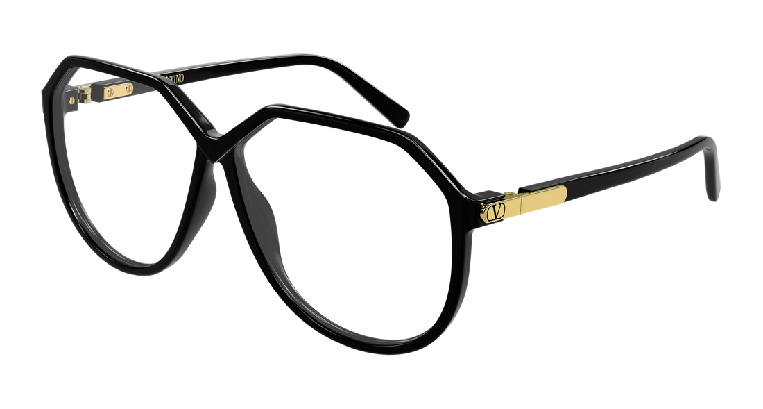Sonnenbrillen valentino vg0026s 005 negro geometrical/directional femenino größe 61mm - Hauptansicht