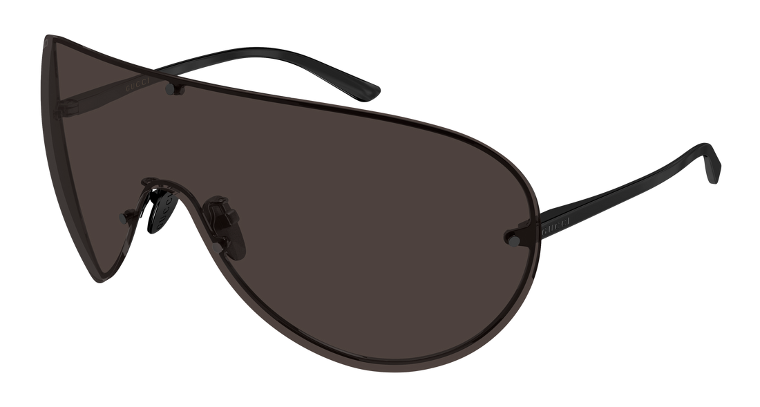Sonnenbrillen gucci gg2271s 001 negro shield femenino größe 99mm - Hauptansicht