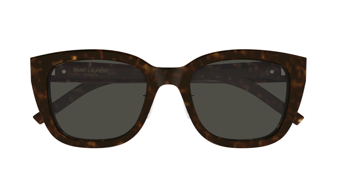 Lunettes de soleil saint laurent sl m176/k 002 havana cat eye femenino taille 55mm - Vue détaillée