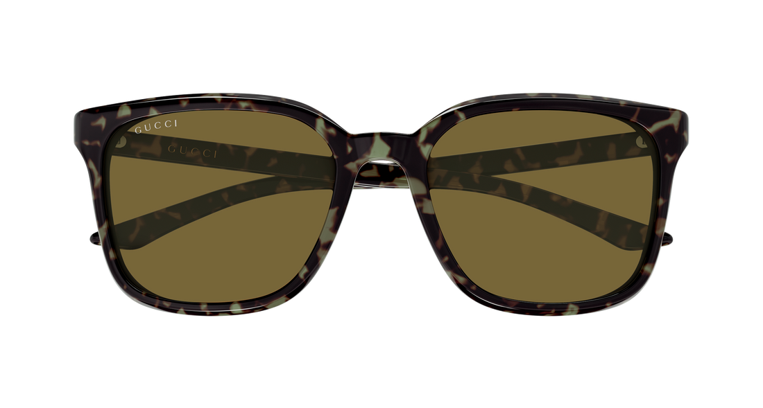 Óculos de sol gucci gg2080sk 003 havana rectangular / squared masculino tamanho 55mm - Vista de detalhe