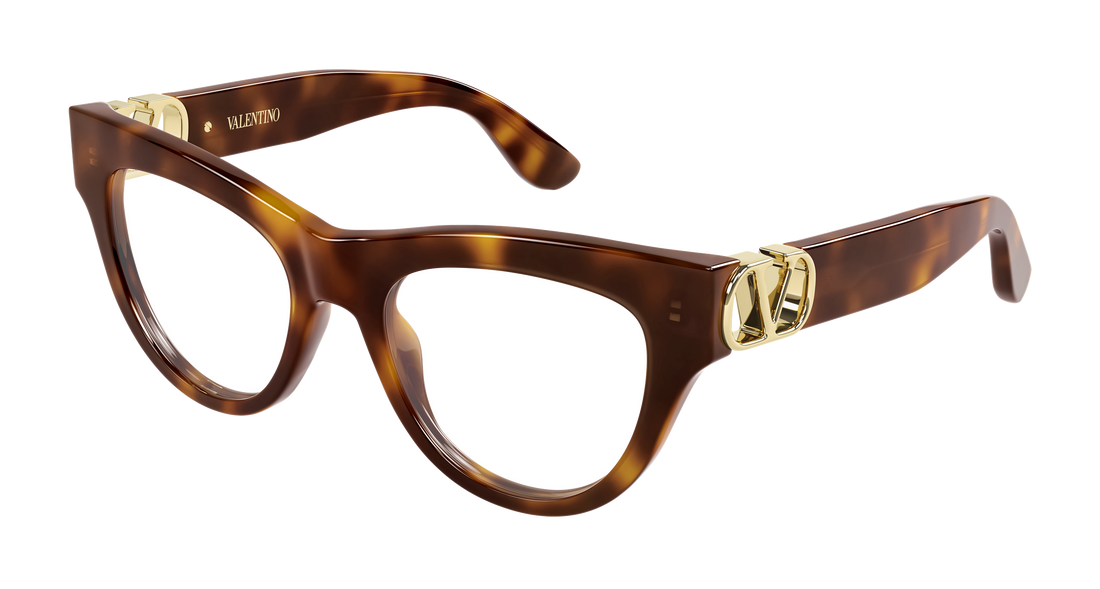 Brillen valentino vg0054o 008 havana cat eye femenino größe 51mm - Hauptansicht