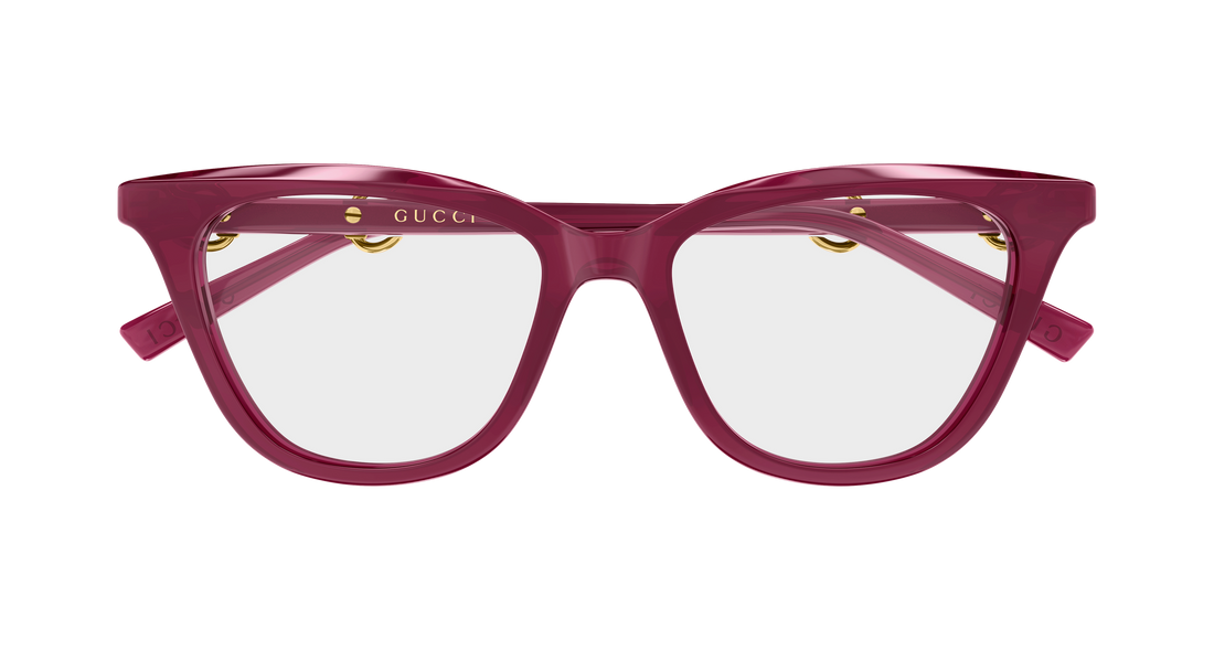 Brillen gucci gg2218o 007 rojo cat eye femenino größe 52mm - Detailansicht