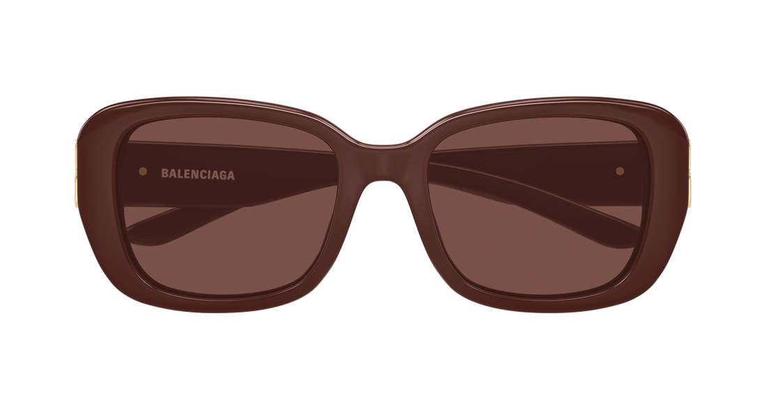 Lunettes de soleil balenciaga bb0508sk 004 rojo rectangular / squared femenino taille 55mm - Vue détaillée