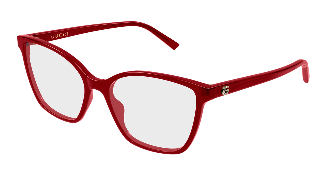 Lunettes de vue gucci gg1995o 009 rojo cat eye femenino taille 54mm - Vue principale