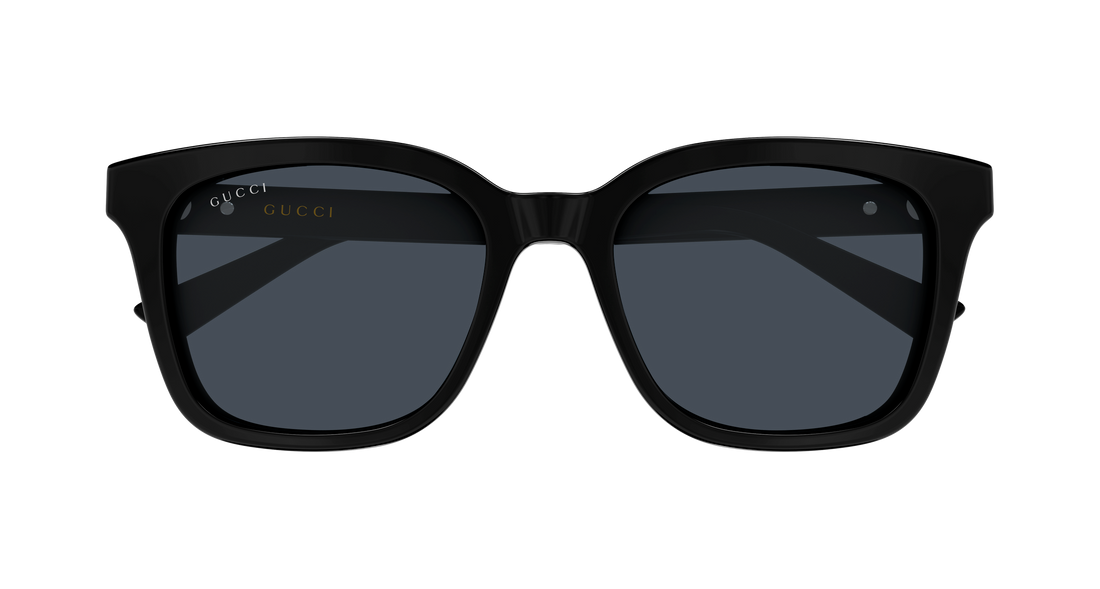 Lunettes de soleil gucci gg2251sa 001 negro rectangular / squared masculino taille 54mm - Vue détaillée