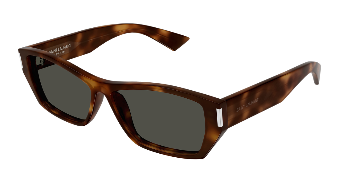 Lunettes de soleil saint laurent sl 928 002 havana rectangular / squared femenino taille 57mm - Vue principale