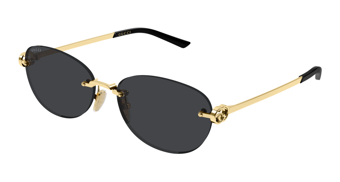 Lunettes de soleil gucci gg2230sa 001 dorado round/oval/panthos femenino taille 59mm - Vue principale