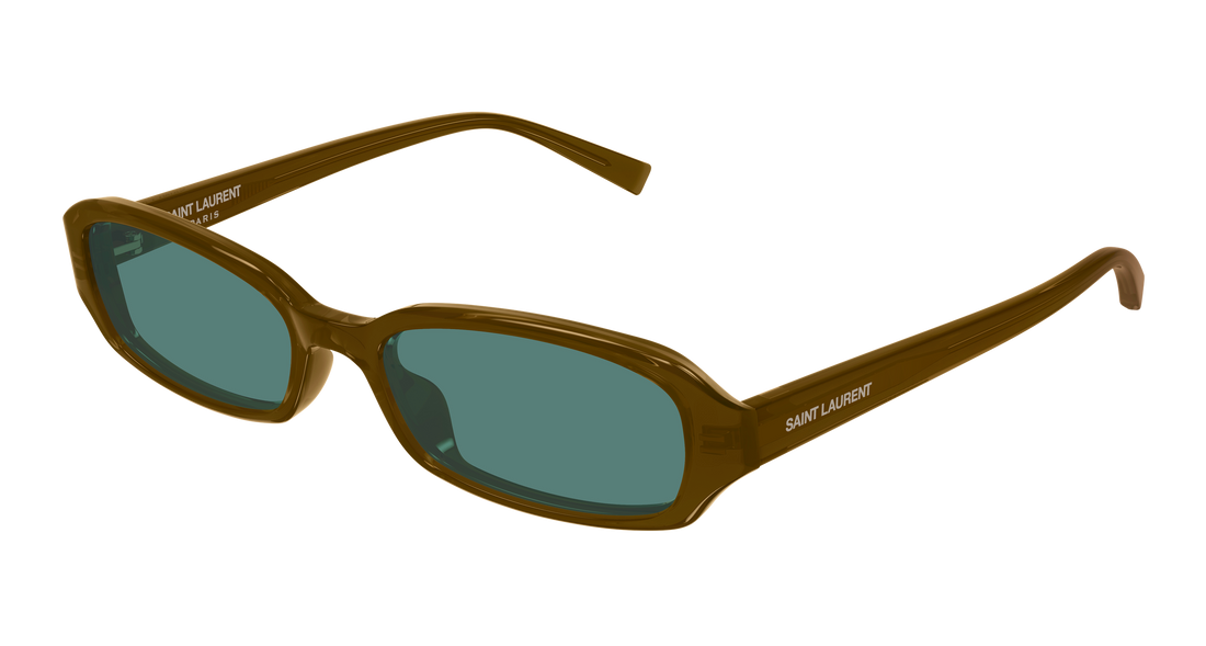 Lunettes de soleil saint laurent sl 872 erin 007 marron round/oval/panthos femenino taille 52mm - Vue principale