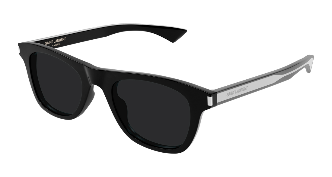 Óculos de sol saint laurent sl 879 001 negro rectangular / squared masculino tamanho 51mm - Vista principal