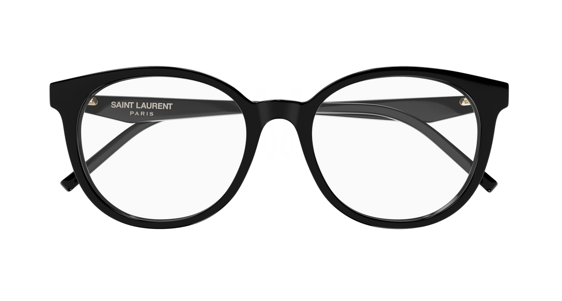 Lunettes de vue saint laurent sl m189/f 001 negro cat eye femenino taille 53mm - Vue détaillée