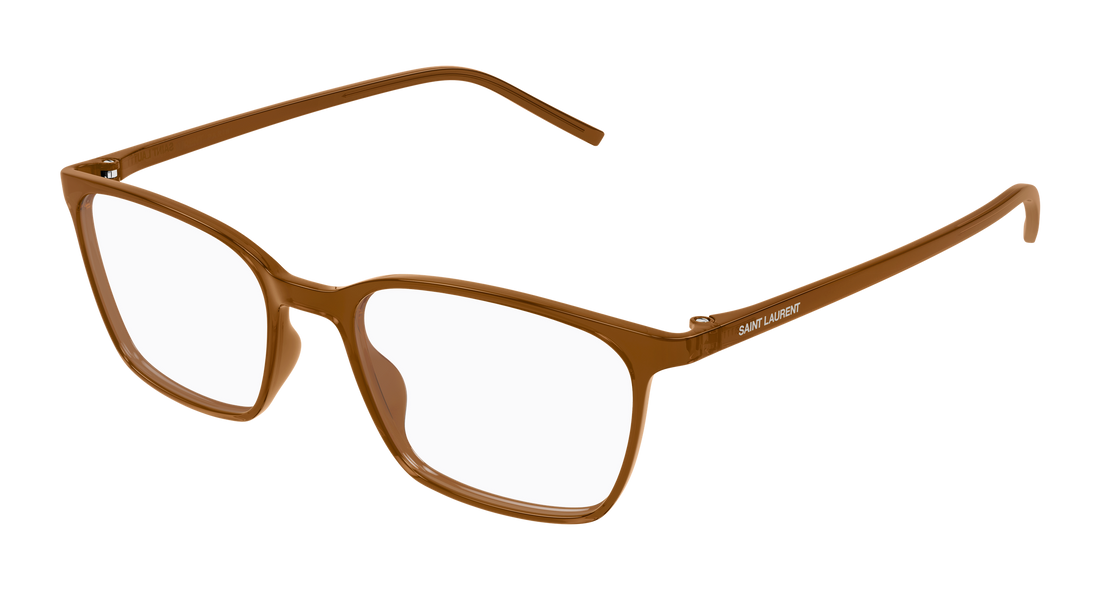 Brillen saint laurent sl 885 006 marron rectangular / squared unisex größe 53mm - Hauptansicht