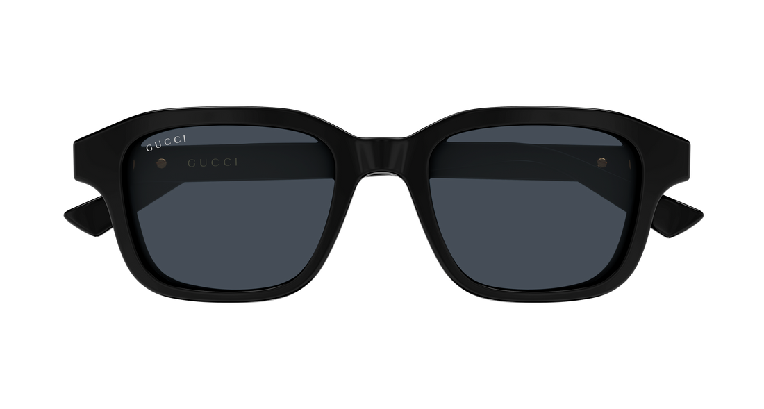 Lunettes de soleil gucci gg2247s 001 negro rectangular / squared masculino taille 49mm - Vue détaillée