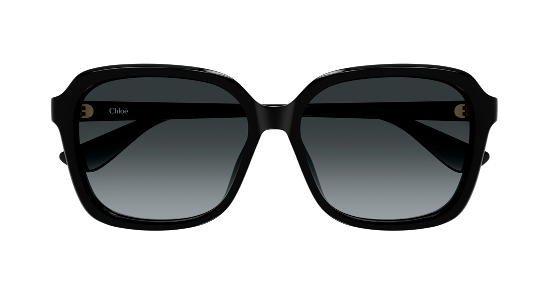 Sonnenbrillen chloé ch0390sk 001 negro rectangular / squared femenino größe 59mm - Detailansicht