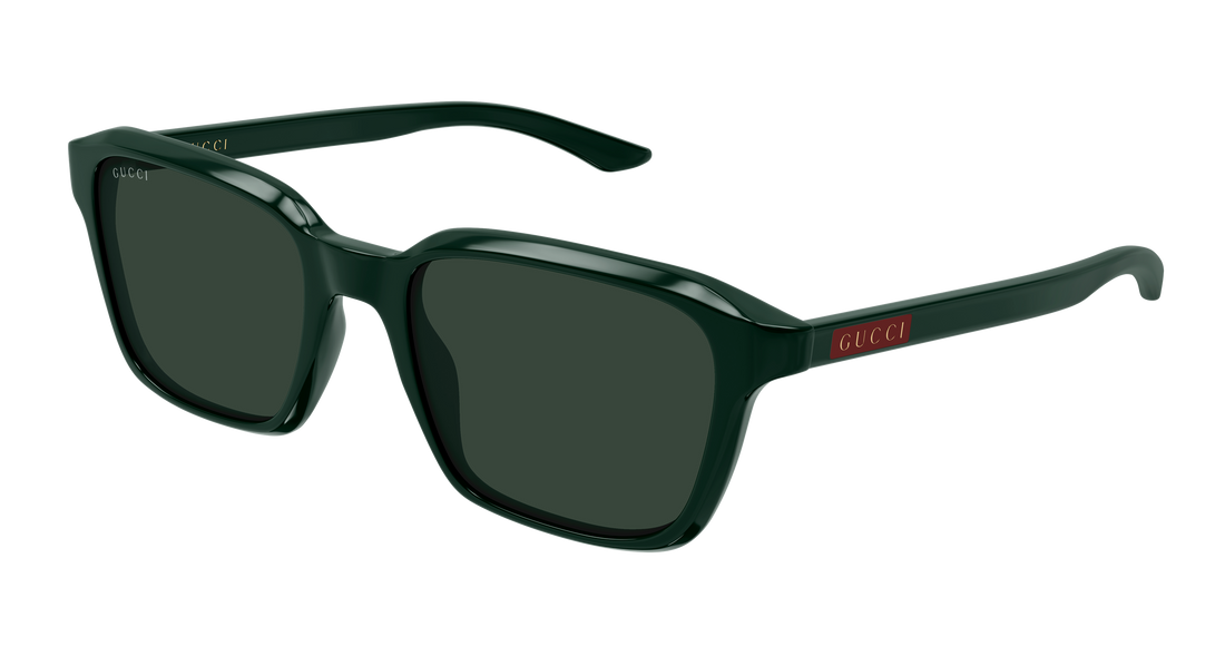 Óculos de sol gucci gg2078s 004 verde rectangular / squared masculino tamanho 52mm - Vista principal