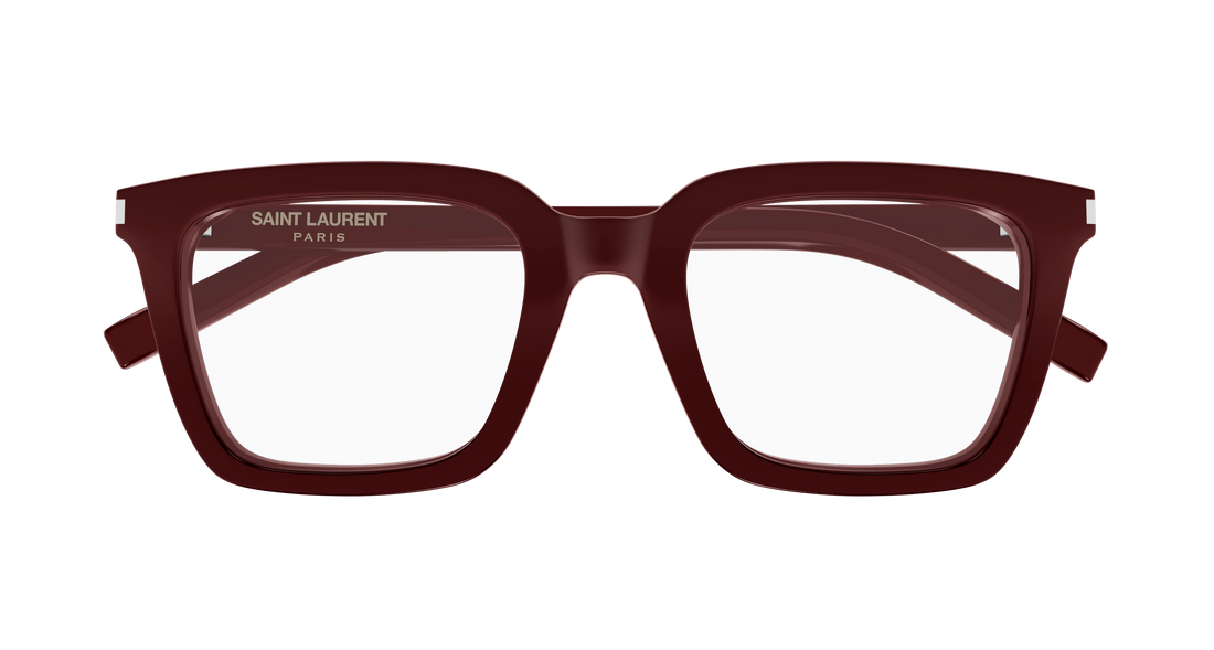 Brillen saint laurent sl 167 008 burdeos rectangular / squared femenino größe 50mm - Detailansicht