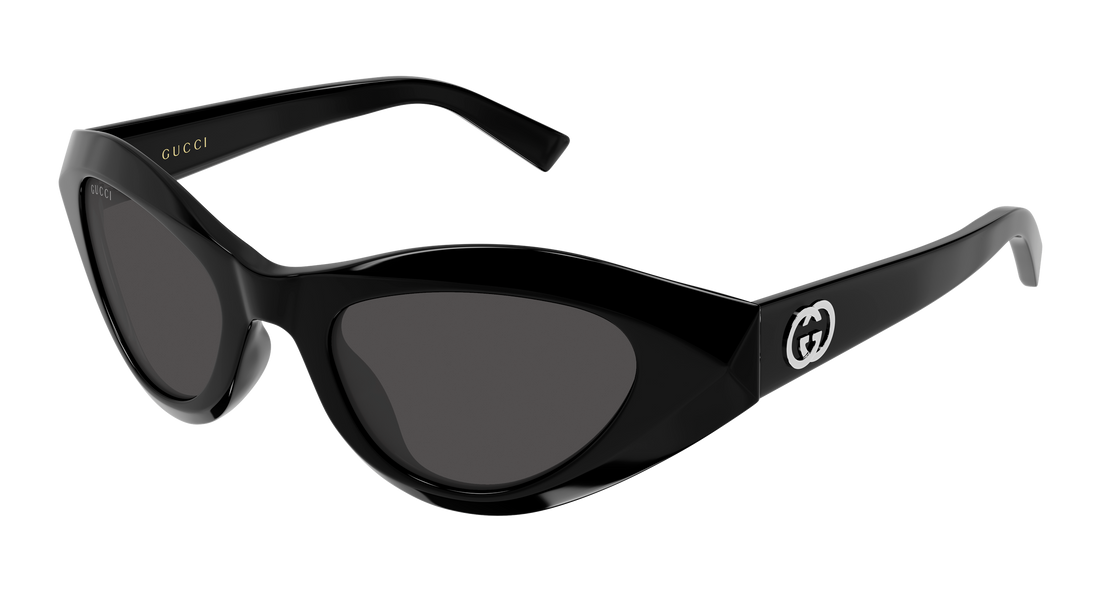 Sonnenbrillen gucci gg2201s 001 negro geometrical/directional femenino größe 50mm - Hauptansicht