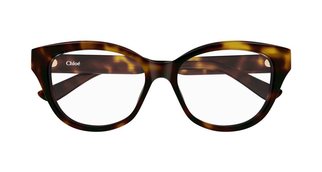 Brillen chloé ch0381ol 007 havana cat eye femenino größe 54mm - Detailansicht