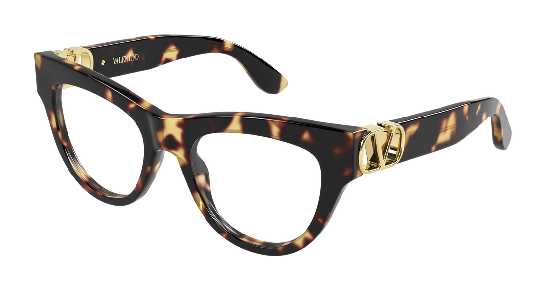 Brillen valentino vg0054o 007 havana cat eye femenino größe 51mm - Hauptansicht