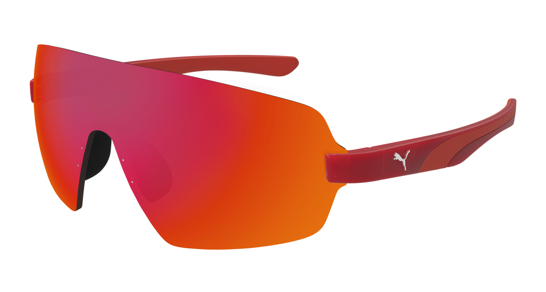 Sonnenbrillen puma pu0541s 002 rojo shield masculino größe 99mm - Hauptansicht