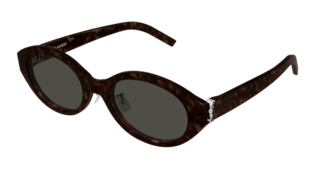 Lunettes de soleil saint laurent sl m181/j 002 havana round/oval/panthos femenino taille 54mm - Vue principale