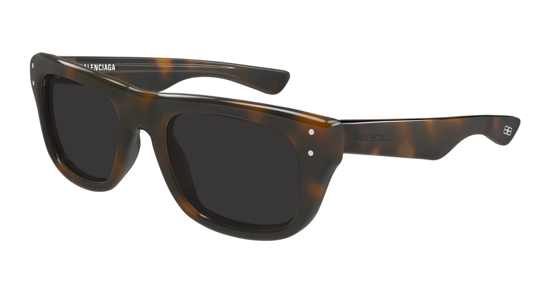 Sonnenbrillen balenciaga bb0521s 002 havana rectangular / squared masculino größe 53mm - Hauptansicht