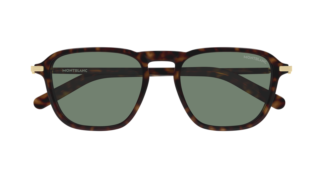 Sonnenbrillen montblanc mb0498s 003 havana pilot/navigator masculino größe 52mm - Detailansicht