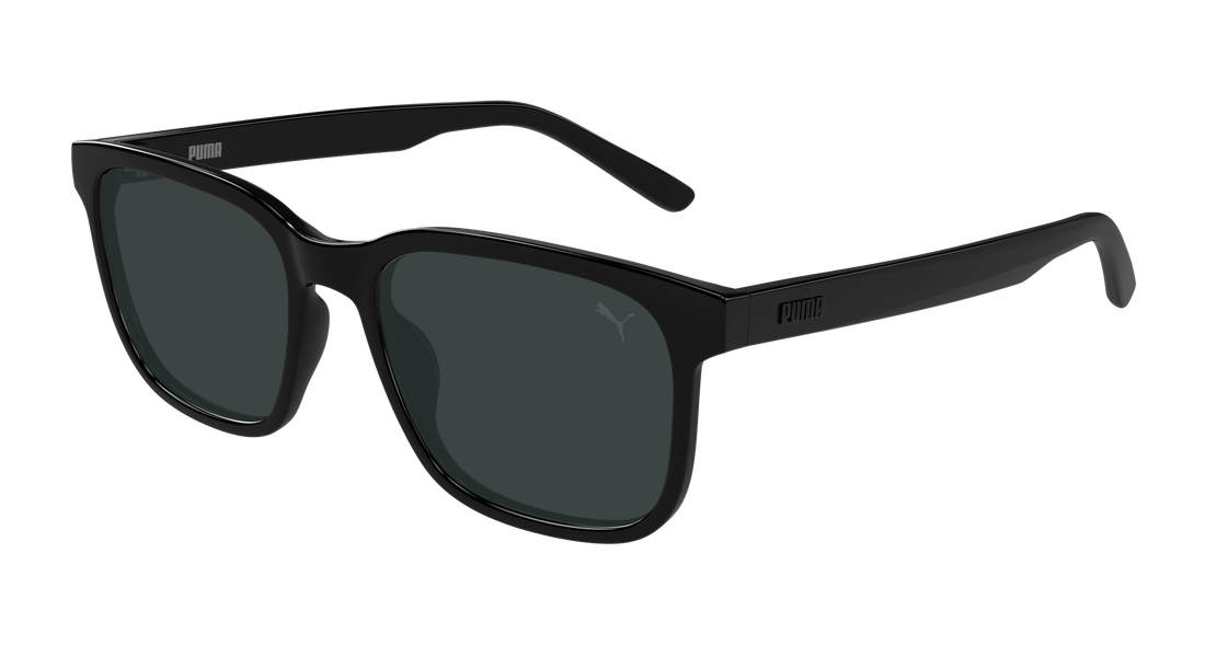 Occhiali da sole puma pu0527s 001 negro rectangular / squared masculino taglia 55mm - Vista principale