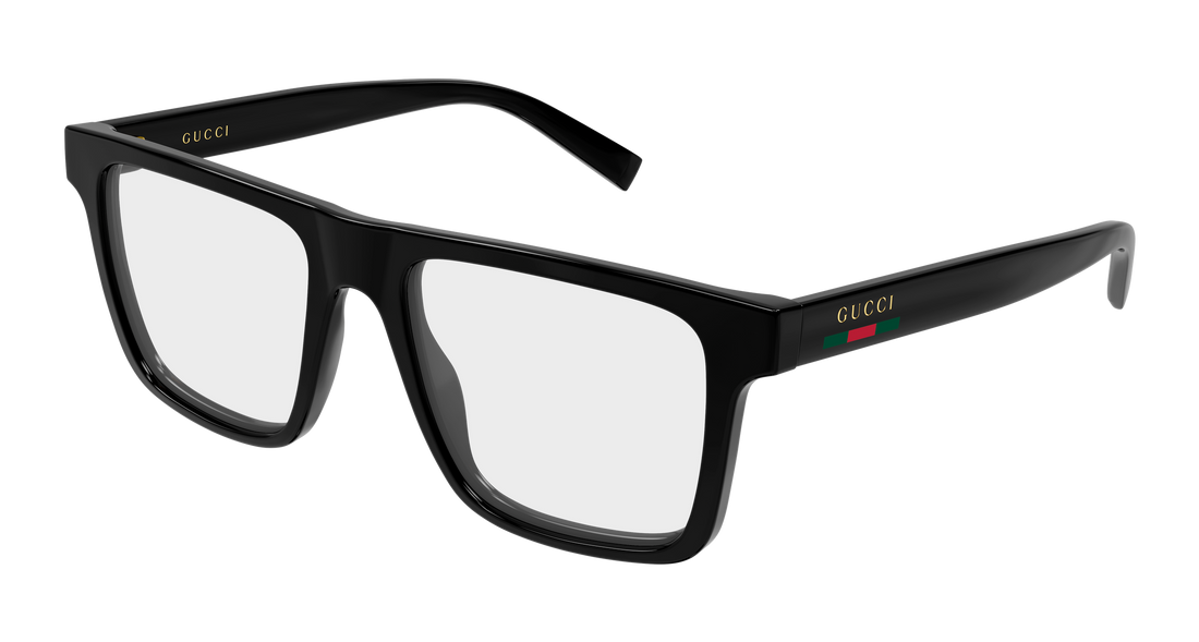 Lunettes de vue gucci gg2236o 001 negro rectangular / squared masculino taille 53mm - Vue principale