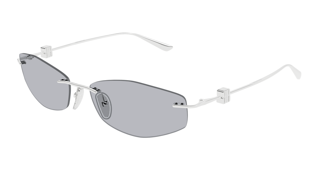 Sonnenbrillen balenciaga bb0535s 004 plateado geometrical/directional femenino größe 60mm - Hauptansicht