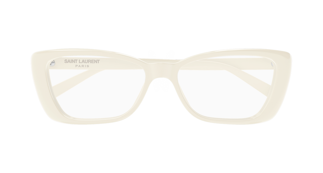 Lunettes de vue saint laurent sl 943 opt 005 beige rectangular / squared femenino taille 54mm - Vue détaillée