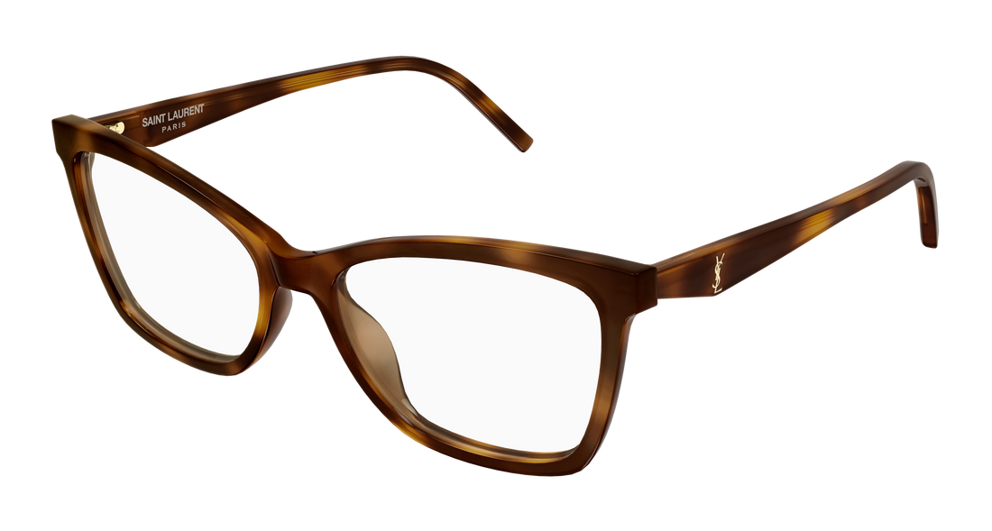 Lunettes de vue saint laurent sl m183 003 havana cat eye femenino taille 57mm - Vue principale