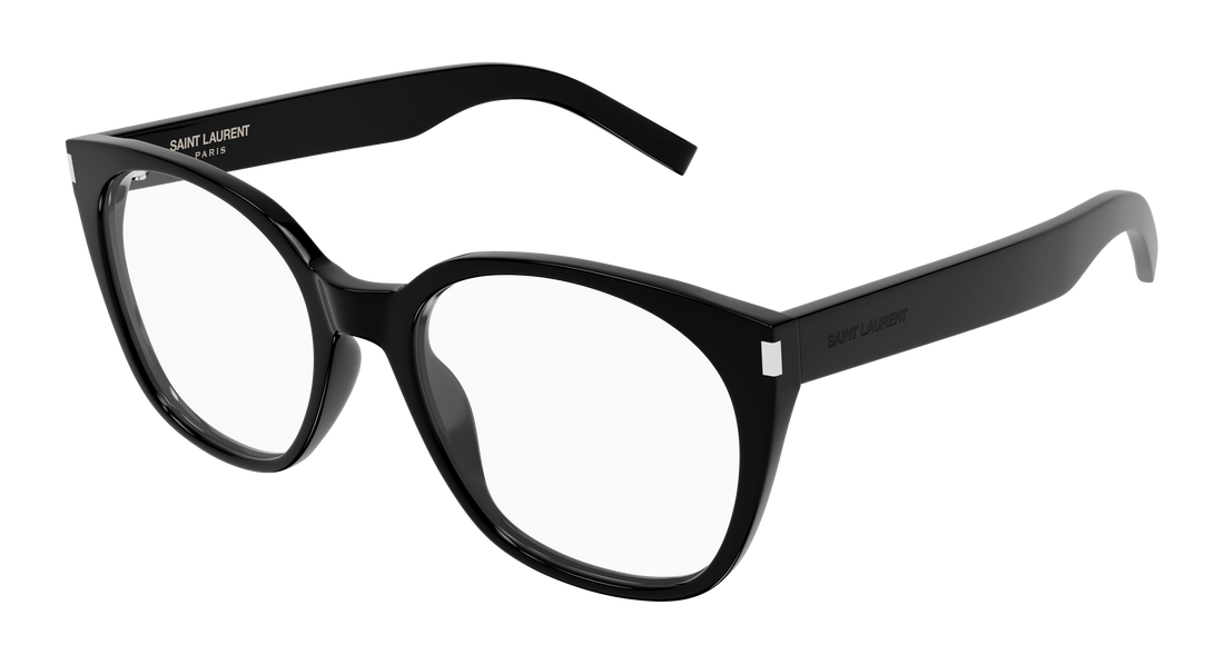 Brillen saint laurent sl 897 001 negro cat eye femenino größe 55mm - Hauptansicht