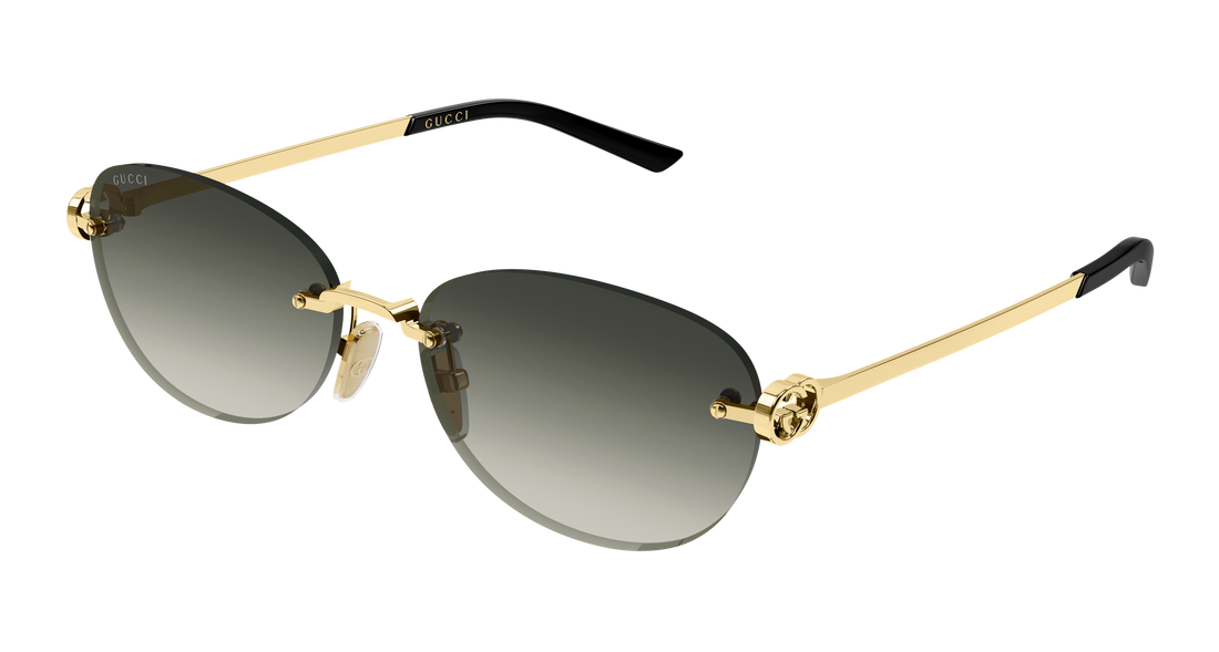 Lunettes de soleil gucci gg2230sa 002 dorado round/oval/panthos femenino taille 59mm - Vue principale