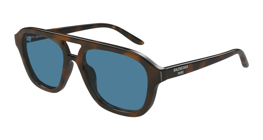 Sonnenbrillen balenciaga bb0525s 003 havana pilot/navigator masculino größe 55mm - Hauptansicht