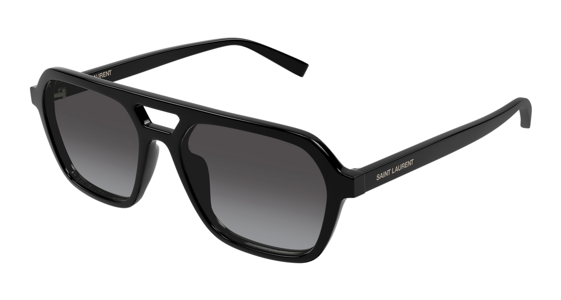 Lunettes de soleil saint laurent sl 905 005 negro rectangular / squared masculino taille 57mm - Vue principale