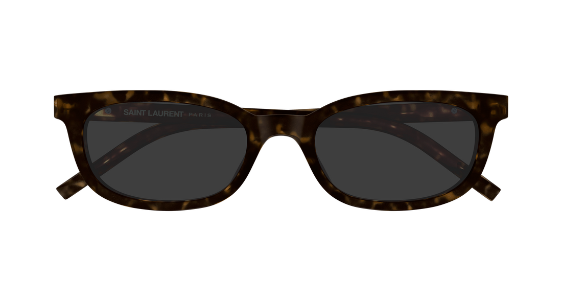 Óculos de sol saint laurent sl m160 002 havana cat eye femenino tamanho 53mm - Vista de detalhe