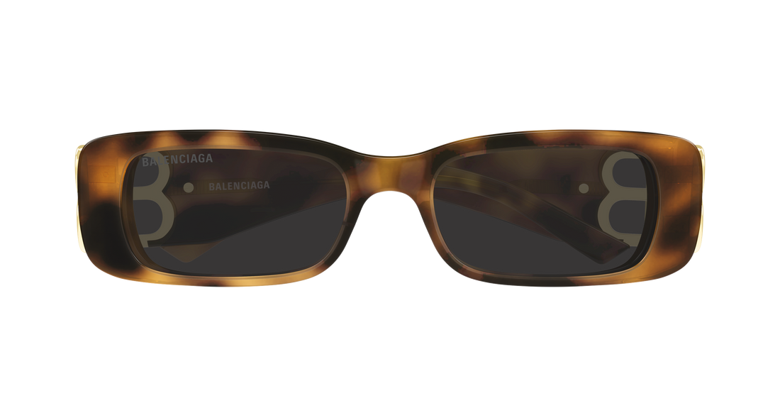 Sonnenbrillen balenciaga bb0096s 027 havana rectangular / squared femenino größe 51mm - Detailansicht