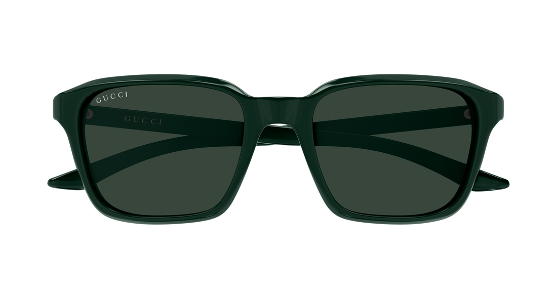 Óculos de sol gucci gg2078s 004 verde rectangular / squared masculino tamanho 52mm - Vista de detalhe