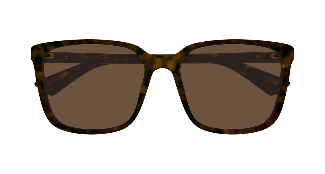 Sonnenbrillen bottega veneta bv1516sk 002 havana rectangular / squared unisex größe 57mm - Detailansicht