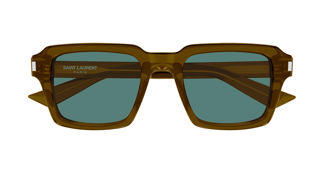Lunettes de soleil saint laurent sl 947 004 marron rectangular / squared masculino taille 50mm - Vue détaillée