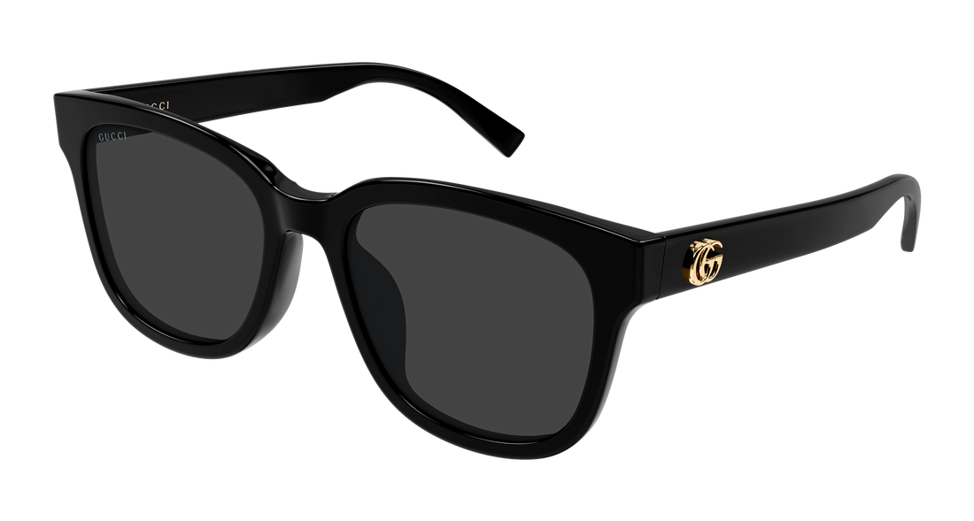 Óculos de sol gucci gg2126sk 001 negro round/oval/panthos femenino tamanho 55mm - Vista principal
