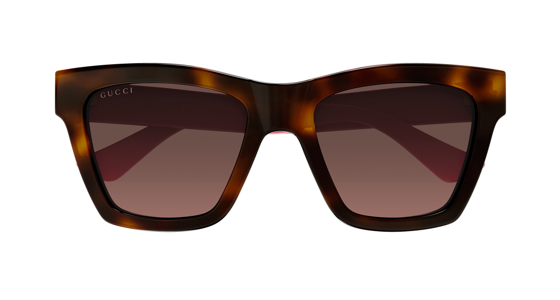 Sonnenbrillen gucci gg1714s 012 havana cat eye femenino größe 54mm - Detailansicht