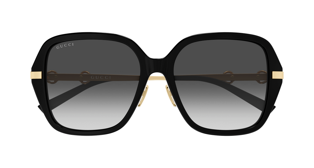 Sunglasses gucci gg2055sa 001 negro rectangular / squared femenino size 57mm - Detailed view